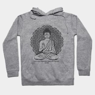 Mandala Meditating Buddha Hoodie